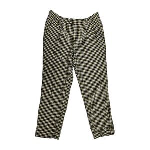 Vintage 60s/70s Steinebronn Womens Size 50 (8/10) Wool Plaid Pants